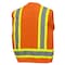 Pioneer Woven 150D Surveyor Vest, Orange, Medium V1010151U-M - alternate 5